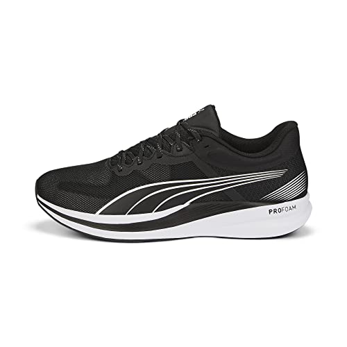 PUMA Herren REDEEM PROFOAM Straßen-Laufschuh, Black White, 47 EU