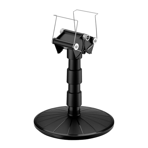 Wiltec Airbrush Lackierständer 33,5 x 33,5 x 41,5 cm, Ständer für Airbrush Design höhenverstellbar, Lackierzubehör für Modellbau, ideal für Lackierung