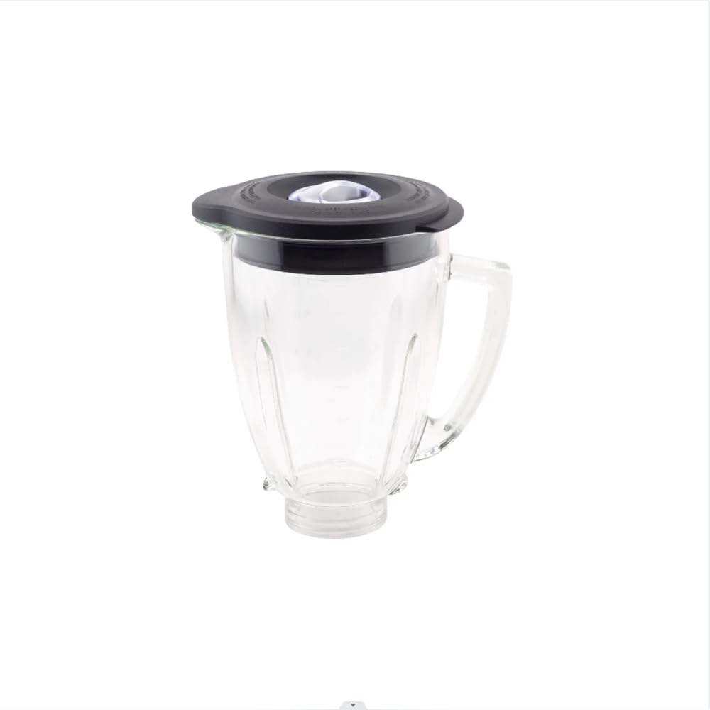 Bocal En Verre De Rechange 124461, Couvercle Inclus, Compatible Avec Le Mixeur Oster Classic Series