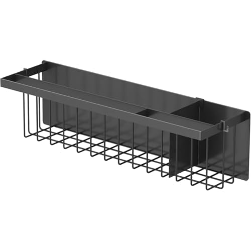 AXRY ���̓}�O�l�b�g�z�����[���b�N �^�I�����b�N�{�t�b�N 2-in-1 ��44cm ���ʑ��p �Ղ��c��Ȃ��z�� �����h�~�݌v �ߐ� �h�� �~�j�}���ȃu���b�N�X�^�C�� �V�����v�[���V�����[�W�F���z���_�[ �������s�v (�u���b�N)