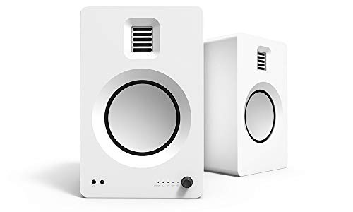 Enceintes actives Hifi Bluetooth Kanto TUK Blanc mat Vendues par paire - Les Beatles, Paul McCartney, John Lennon, RIngo Starr, George Harrison Enceintes actives Hifi Bluetooth Kanto TUK Blanc mat Vendues par paire