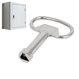 | Stabilité avec gants : Cette clé pour armoire de contrôle, dotée d'un design triangulaire, garantit une performance stable lors de la manipulation avec des gants. Elle offre un couple accru et une poignée antidérapante pour améliorer le confort et le contrôle pendant les réglages ou réparations d'équipements.