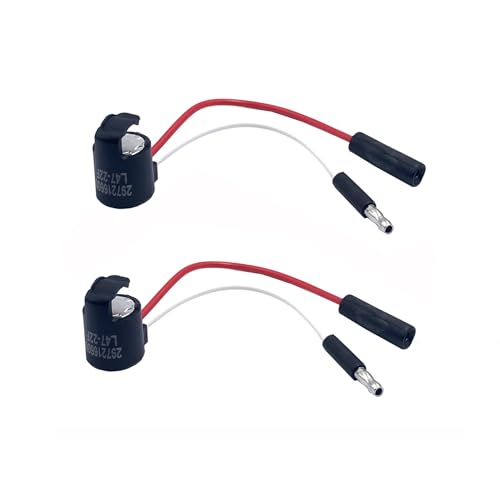 2 Packs 297216600 Freezer Defrost Thermostats Replacement Compatible with Frigidaire Kenmore Crosley Gibson Refrigerators Replaces AP4374171 PS2350702 1483781 216731000 218673001