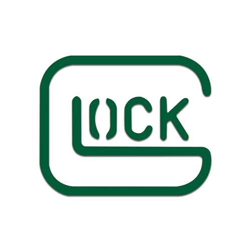 PACLVIO Safe Action Gun Pistol Perfection Vinyl Decal Sticker Bumper Sticker, Truck Stickers, Car Decal Stickers, Car Accessories Gun Stickers for Car Truck Water Bottle Laptop Fridge (Green)