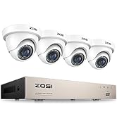 ZOSI 防犯カメラセット 4台 + DVR Amazon.co.jp: ZOSI 230万画素 防犯カメラセット4台セット ahd防犯