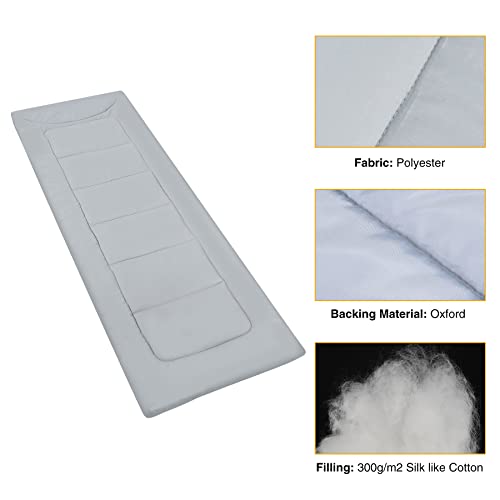 Stonehomy Camping Cot Pad, Portable Soft Comfortable Sleeping Mattress With Storage Bag For Lightweght Backpacking Cot, Gray #TOP2