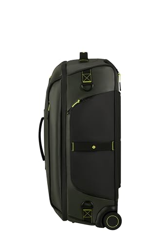 Samsonite Paradiver Light, Hand Luggage, Jungle Green, Duffle M with 2 wheels (67 cm - 74.5 L), Duffle M with 2 wheels3