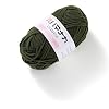 71 Yards Crafts Yarn, Basic Stitch Anti-Pilling Knitting Yarn, Yarn for Crocheting, 1-Pack Army Green