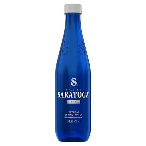 Saratoga Still Spring Water Bottle PET 16 Oz (Pack of 24)