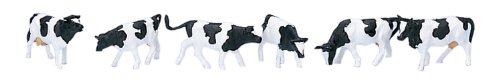 Spur N 24-220 Kuhen vaches laitières miniatures peintes échelle 1/160 pour diorama