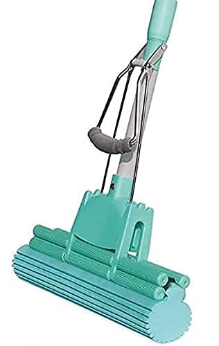 Pravyta Super Absorbent PVA House Cleaner Professional Double Roller Office Home Kitchen Floor Cleaning Sponge Mop Cleaner Pocha for Home Kitchen Bathroom Roller PVA Foam Sponge Mop Floor Cleaning Mop (B09RKGVCVK) Amazon Price History, Amazon Price Tracker
