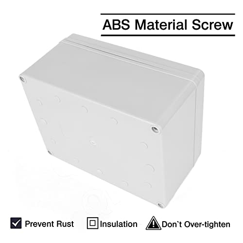 Boîte de jonction extérieure IP67 structure stable haut de gamme en plastique ABS - 7