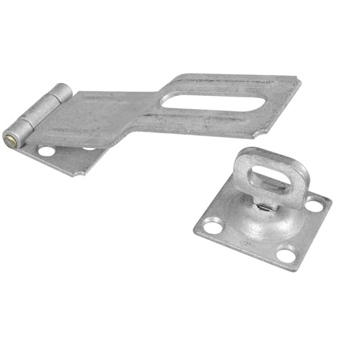 Image of National Hardware V32 4-1 /2 inch Swivel Staple Safety Hasp in Galvanized (1)