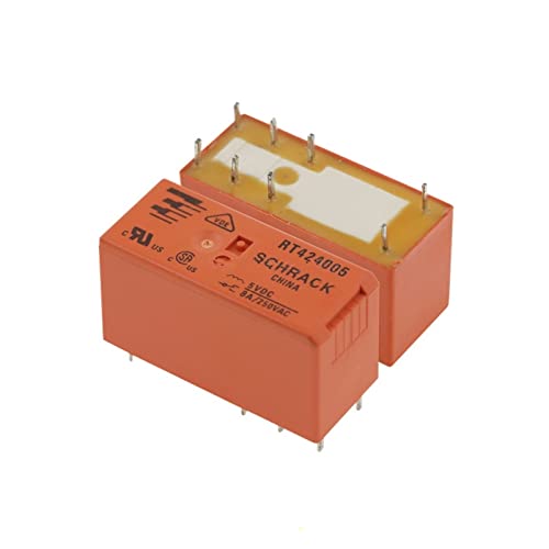Relais de puissance RT424048 48VDC 8A 8PIN pour conversions de circuits électriques