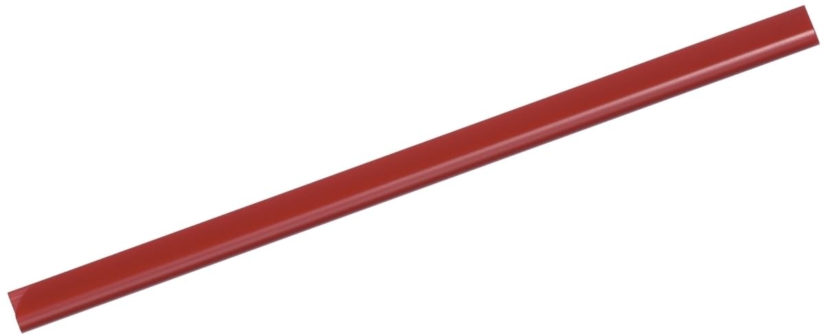 Durable 290003 Boite de 100 Baguettes à reliure A4 3 mm Rouge