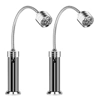 AMFUN Grill Licht, 2 Stück Magnetische Grilllampe, Outdoor Grill Lichter, BBQ Licht Set, 360 Grad Drehwinkel, Grill Lichter BBQ Zubehör für Barbecue Picknick Outdoor