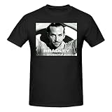 Bradley Cooper Men's Classic Unisex Cotton T-Shirt for Men & Women, Classic Tee Black Large