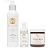 Cleanser, Facial Serum, and Tallow Balm Set Organic Skincare Trio with Grass-Fed Tallow, Activated Charcoal, Vitamin C, and Hyaluronic Acid Purifies, Hydrates, and Helps Reduce Fine Lines