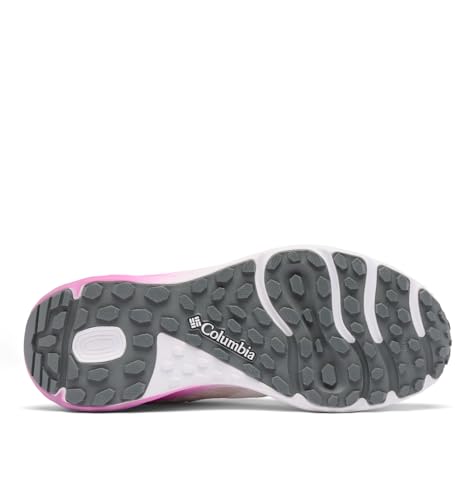 Columbia Women's Konos TRS Outdry Waterproof Shoe, White/Berry Patch, 9.5