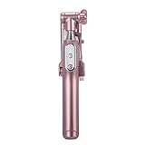 NOKWAL Selfie Stick Bluetooth, Aluminio Ligero, Todo en un diseño de Selfie Extensible, diseño Compacto