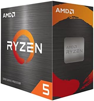 AMD Ryzen™ 5 5600 6-Core, 12-Thread Unlocked Desktop Processor with Wraith Stealth Cooler