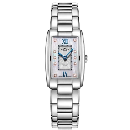 Preisvergleich Produktbild Rotary Cambridge Ladies White Watch LB05435 / 07 / D