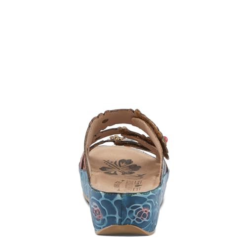 Spring Step L'Artiste Cuddlecake - Sabots en cuir peints à la main - 6