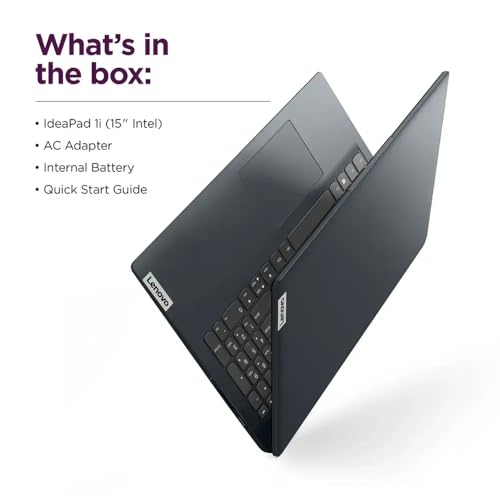 Lenovo Ideapad 1 15.6" HD Laptop, Intel Celeron N4500, 4GB DDR4, 128GB eMMC, W11HS, One-Year Microsoft Office 365, Abyss Blue, 82LX00D3US by Lenovo - Image 8