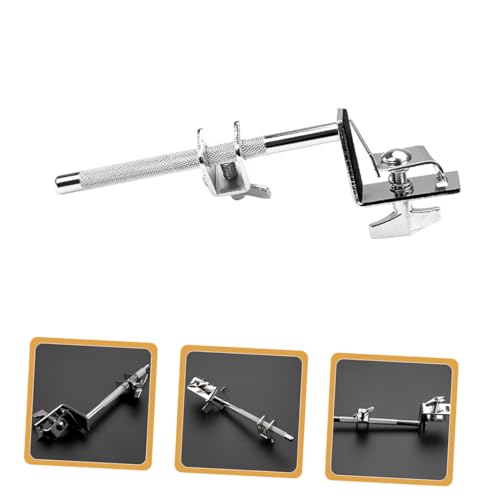 Abrazadera para cowbell de bombo de 154mm, soporte para cowbell para batería con montaje estable para accesorios de percusión miniatura 6