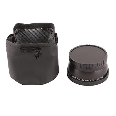 58mm 0.45x Wide Angle Macro Lens, Clear Frame Camera Lens Split Design Photo Lens for Rebel t7 Photography Gear