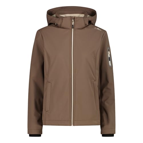 Veste Softshell Hoodie coupe-vent et déperlante couleur Toffee en taille 5XL