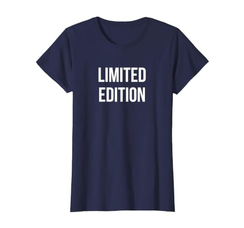 Limited Edition T-Shirt, Women, Navy Blue, Small
