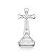 Celebrations by Mikasa Rejoice Glass Crystal Cross, 9-Inch