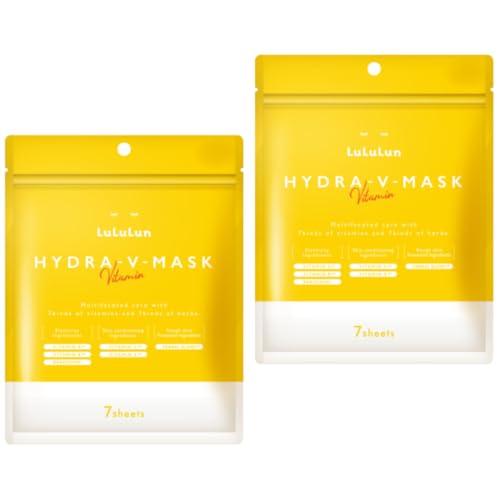 【まとめ買い】ルルルン ハイドラ V マスク フェイスマスク 7枚入×2個
