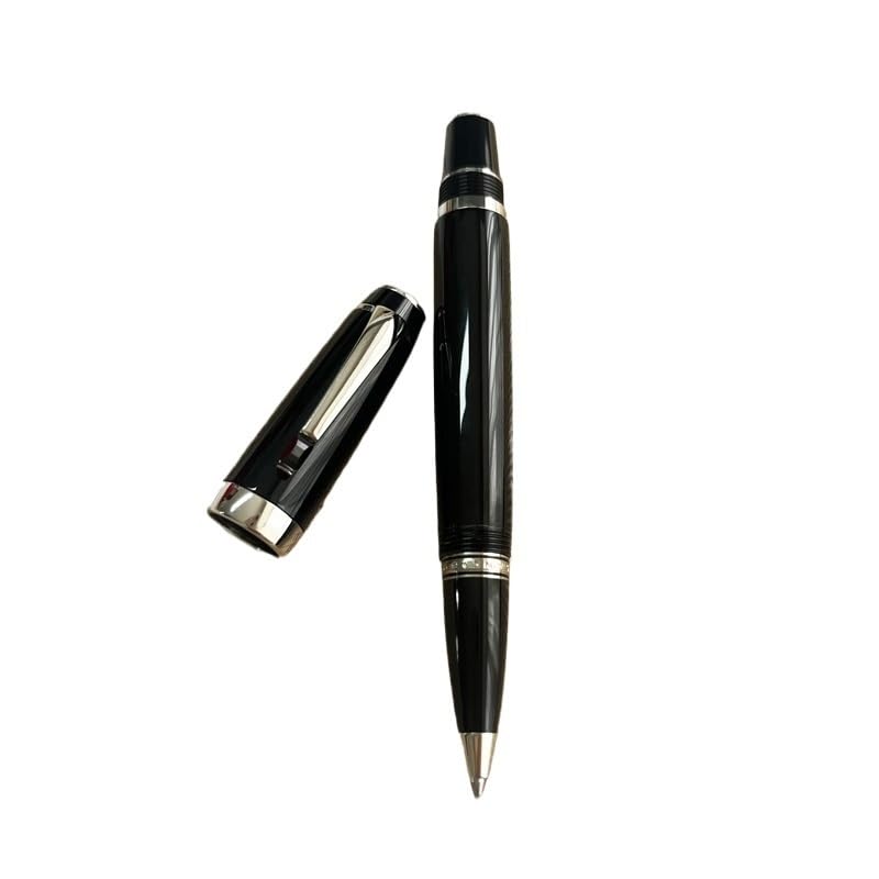 Stylo-plume rétractable anti-fuite avec pince diamant pour écrire sans taches