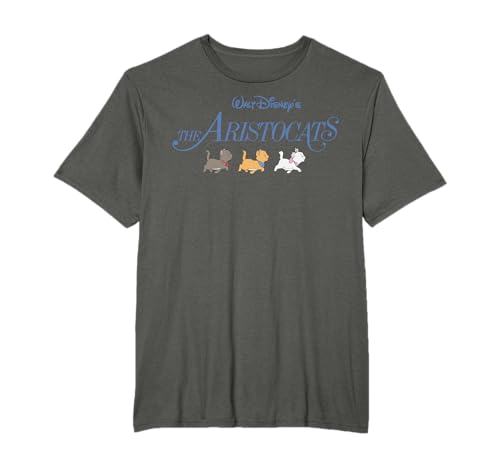 Disney Aristochats Marie Toulouse Berlioz Cute Cats T-Shirt