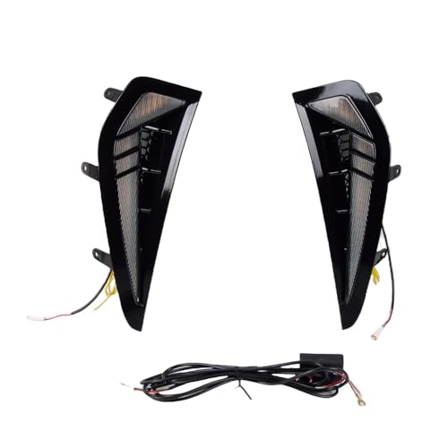 Luces DRL led de guardabarros luz de flujo amarillo señal de giro Ram Trucks 1500 TRX