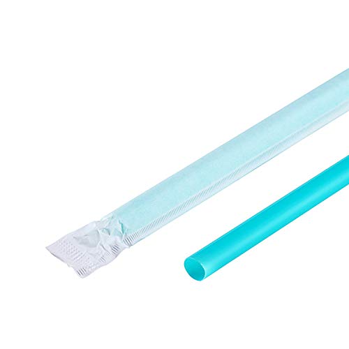 Pitillos gigante Karat 9'' Aqua papel 2500 unidades miniatura 3