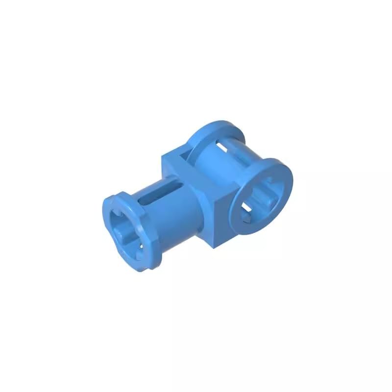 Gobricks Shaft Bolt Connection Technic Axle Connector with Axle Hole 32039 42135 4107081 GDS-931 50Pieces Compatible with Lego Classic Bulk Toy MOC Color:Medium Blue โ image 1