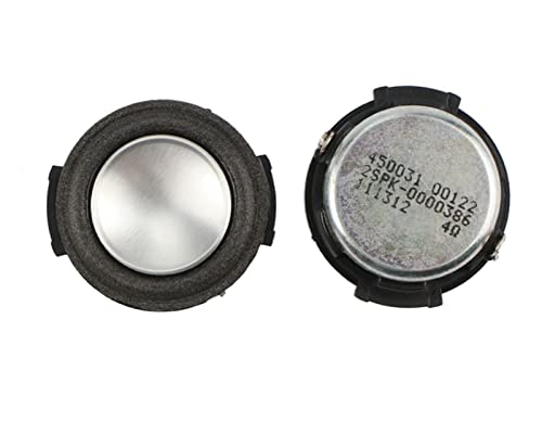 ANCNA Mini Altavoz de 1 Pulgada, 2 Unidades, 4ohm, 3W, Altavoz de Rango Completo para Altavoz Bluetooth en el Escenario, Serie de Cristal, Audio DIY
