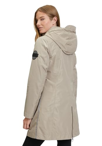 Betty Barclay Damen 4 in 1 Jacke mit Funktion 44, Stone Beige