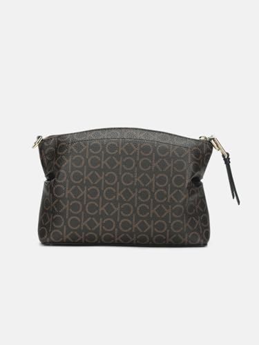 Calvin Klein brown pu sling bag – image 3