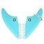 Mint Twin Keel Fins