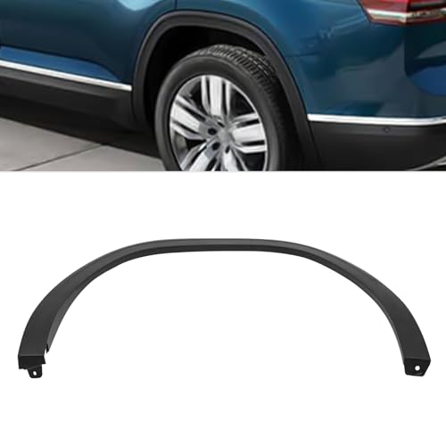Rear Fender Trim for 2018 2019 2020 Volkswagen Atlas, Fender Wheel Flare Arch Molding Trim, 3CN853817B9B9 (Left Driver Side)