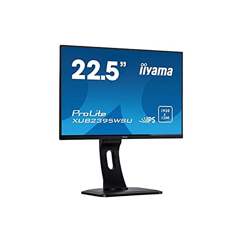 Iiyama Prolite Xub2395Wsu-B1 22.5" Wuxga Led Matt Flat Black Computer Monitor #TOP1