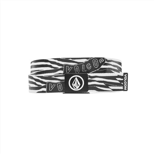 Volcom Herren Circle Web Belt Gürtel, Cremeweiß, Einheitsgröße