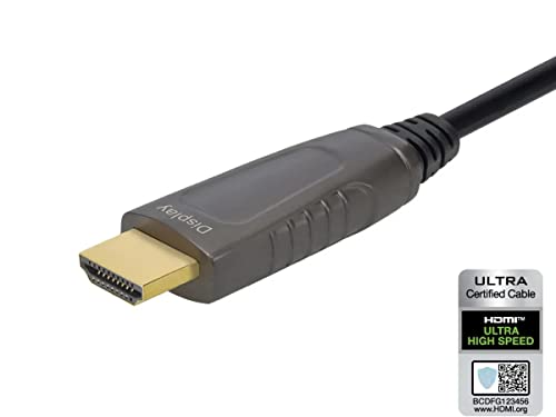 Câble HDMI actif ultra haut débit certifié CMP Monoprice SlimRun 8K
