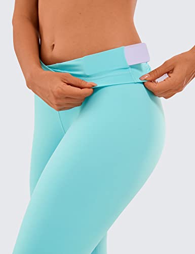 Image of CRZ YOGA Naked Feeling Leggings 25'' | Sleek, Decent Compression, Yoga, Hidden Waistband Pocket, for Women