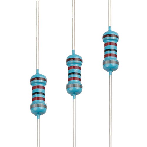 EDGELEC 100pcs 82K ohm Resistor 1/4w (0.25 Watt) ±1% Tolerance Metal Film Fixed Resistor, Multiple Values of Resistance Optional