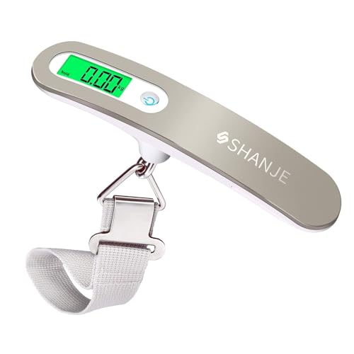 SHANJE Luggage Weight Scale for Suitcases 110 Lbs Travel Accessor...